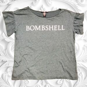 Victoria’s Secret Grey “Bombshell” T-Shirt Size Small